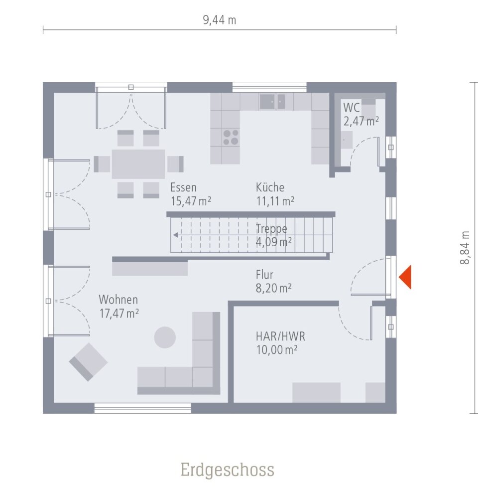 Einfamilienhaus zum Kauf 254.900 € 4 Zimmer 135 m²<br/>Wohnfläche 700 m²<br/>Grundstück Mitterdorf Roding 93426