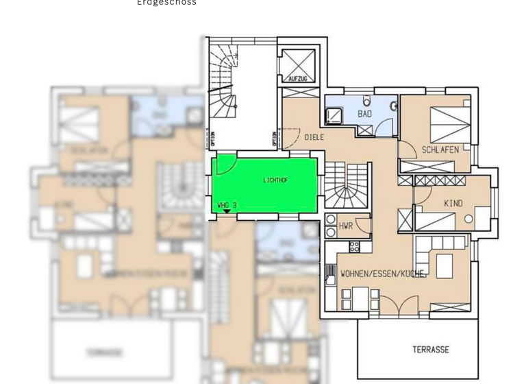 Wohnung zum Kauf - Erstbezug provisionsfrei 568.000 € 5 Zimmer 126,3 m² Bischberg 96120
