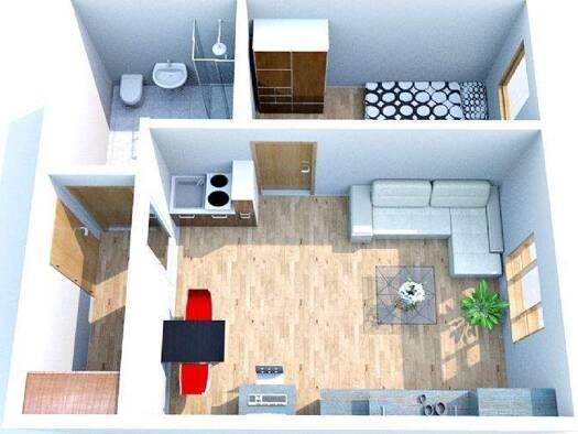 Wohnung zum Kauf als Kapitalanlage geeignet 34.500 € 2 Zimmer 34,1 m² Fröbelstraße 25 Waldheim 04736