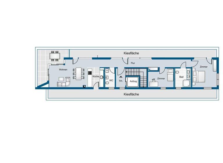 Penthouse zum Kauf 495.000 € 3 Zimmer 100 m² EG Lingen 49808