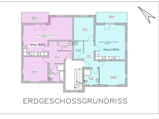 Terrassenwohnung zur Miete 1.130 € 3 Zimmer 80,3 m² frei ab 01.12.2026 Hutzdorf Schlitz 36110