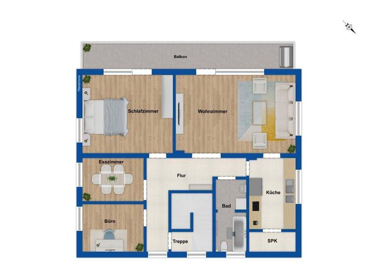 Doppelhaushälfte zum Kauf 599.000 € 4 Zimmer 92,5 m² 350 m² Grundstück Hermsdorf Berlin 13467