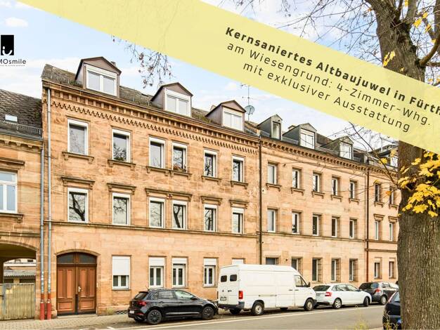 Wohnung zum Kauf 369.000 € 4 Zimmer 88,5 m² 3. Geschoss Südstadt Fürth 90763