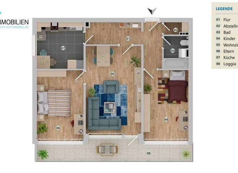 Wohnung zum Kauf 229.000 € 3 Zimmer 84 m² 14. Geschoss Ignaz-Bruder-Straße 3 Waldkirch 79183