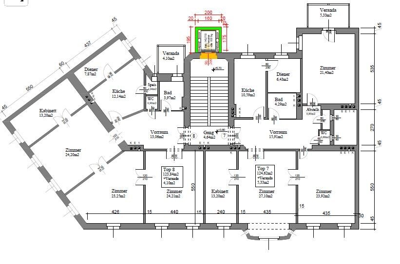 Wohnung zum Kauf 649.900 € 4 Zimmer 127 m²<br/>Wohnfläche 4.<br/>Geschoss Wien 1140