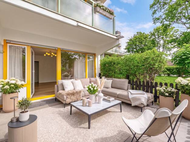 Wohnung zum Kauf 640.000 € 2,5 Zimmer 86 m² EG Bogenhausen München 81929