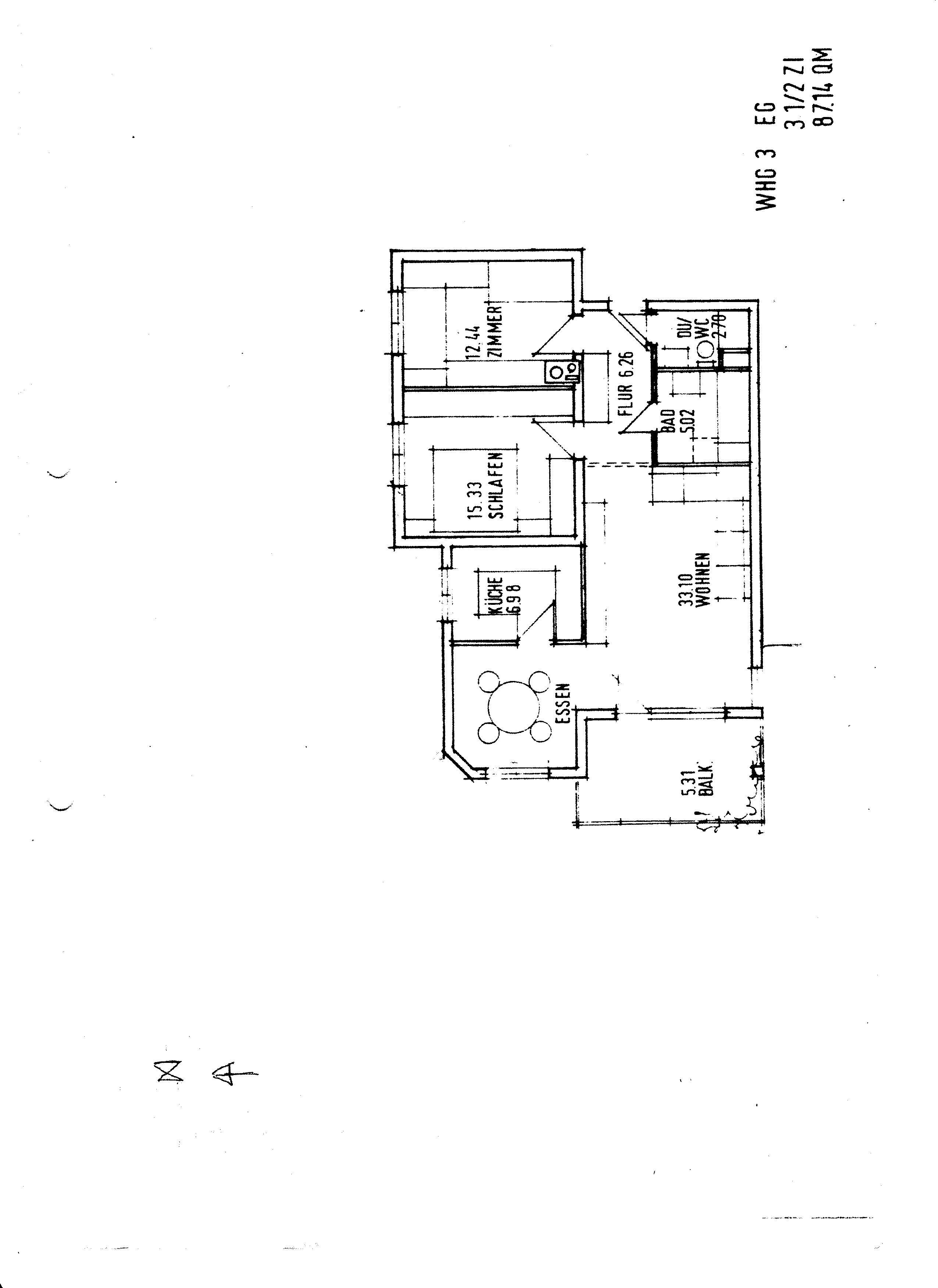 Wohnung zur Miete 795 € 3 Zimmer 87 m²<br/>Wohnfläche 1.<br/>Geschoss Im Löchle 30 Beilstein Beilstein 71717