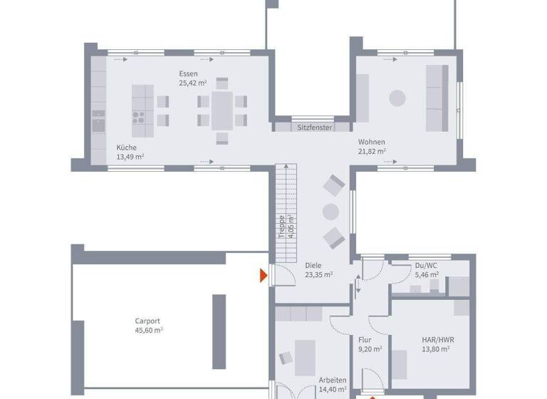 Einfamilienhaus zum Kauf 1.475.000 € 6 Zimmer 257 m² 678 m² Grundstück Eckersdorf 95488