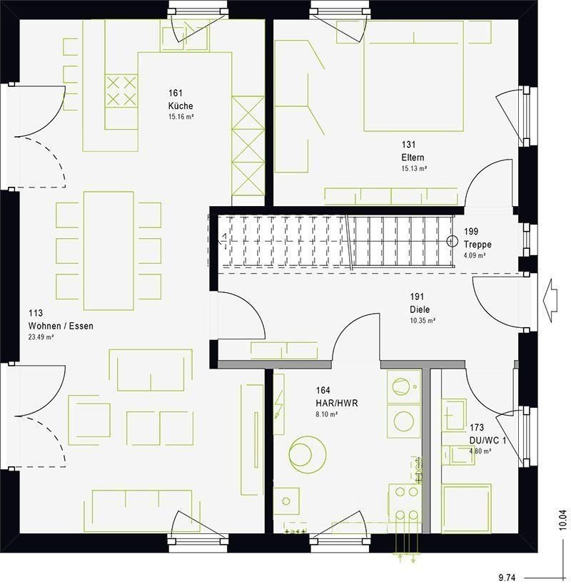 Einfamilienhaus zum Kauf 207.548 € 5 Zimmer 149 m²<br/>Wohnfläche 558 m²<br/>Grundstück Densborn Densborn 54570