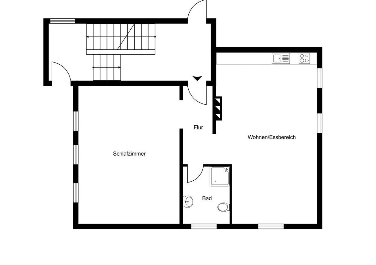 Wohnung zur Miete Wohnen auf Zeit 900 € 2 Zimmer 51 m²<br/>Wohnfläche ab sofort<br/>Verfügbarkeit Mulang Kassel / Mulang 34131