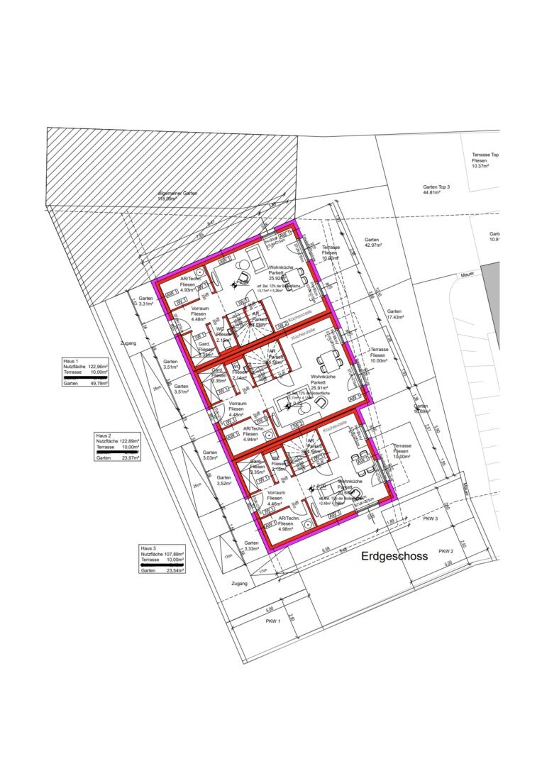 Reihenendhaus zum Kauf 605.000 € 5 Zimmer 123 m²<br/>Wohnfläche Teufelhof St. Pölten 3100