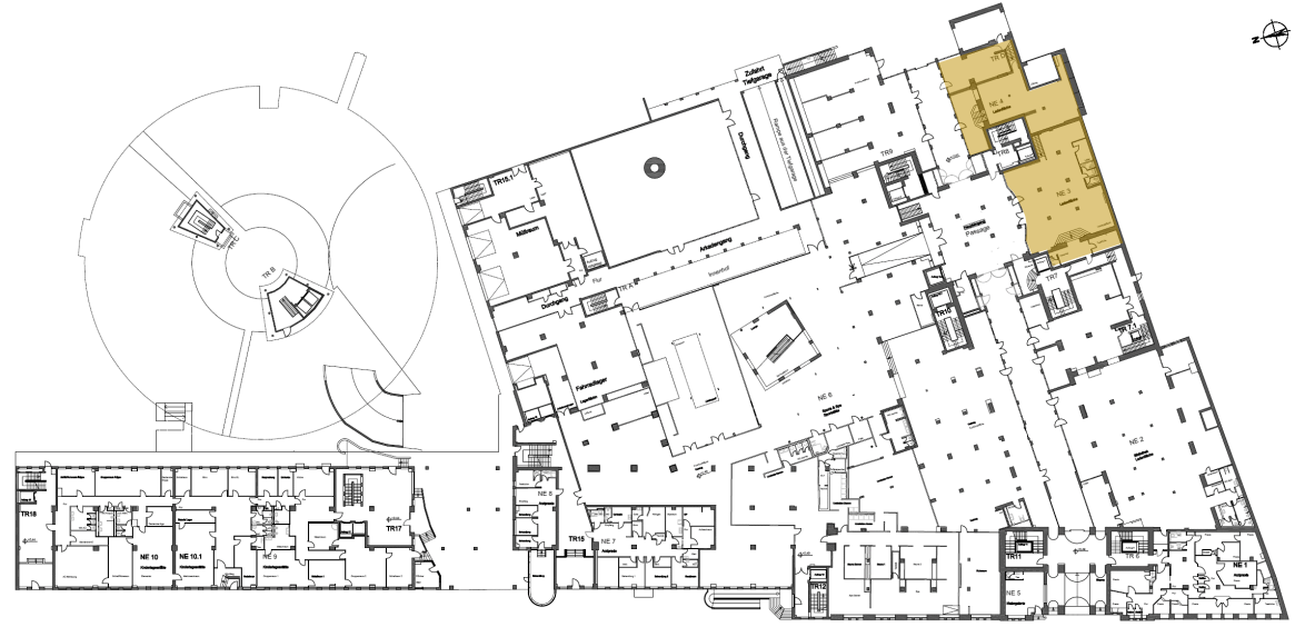 Bürogebäude zur Miete provisionsfrei 14,50 € 393 m²<br/>Bürofläche ab 393 m²<br/>Teilbarkeit List Hannover 30163