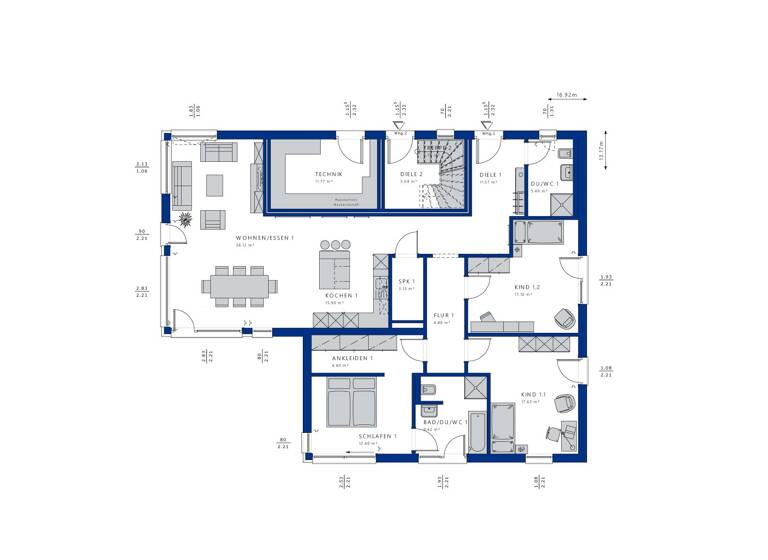 Mehrfamilienhaus zum Kauf 828.088 € 7 Zimmer 275,6 m² 550 m² Grundstück Erdmannsweiler Königsfeld im Schwarzwald 78126