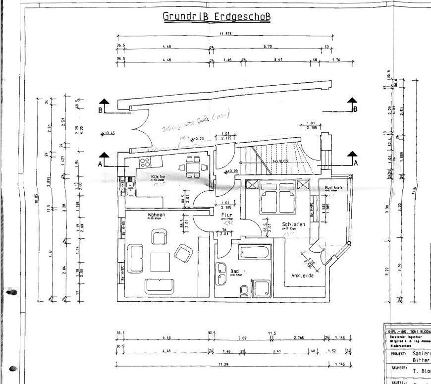 Wohnung zur Miete 470 € 2 Zimmer 68 m²<br/>Wohnfläche EG<br/>Geschoss ab sofort<br/>Verfügbarkeit Ratswall 7 Bitterfeld Bitterfeld-Wolfen 06749