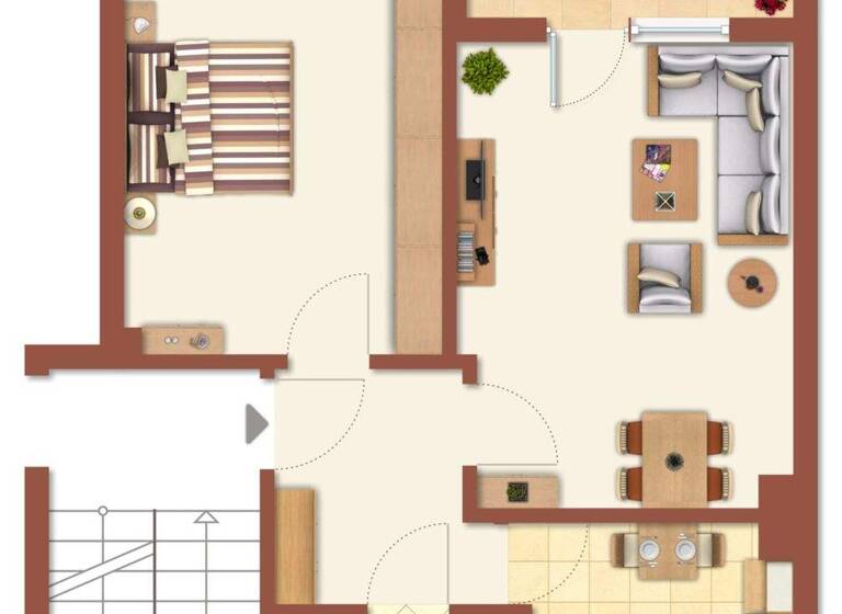 Wohnung zum Kauf 175.000 € 2 Zimmer 49,4 m² frei ab sofort Mahlsdorf Berlin 12623