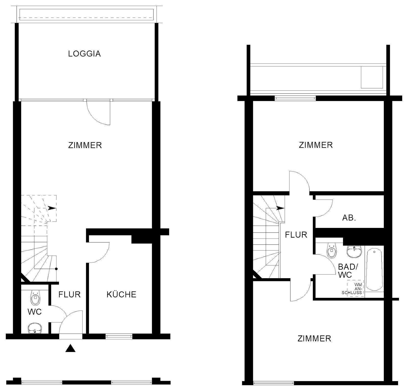 Wohnung zur Miete nur mit Wohnberechtigungsschein 542 € 3 Zimmer 85,8 m²<br/>Wohnfläche 3.<br/>Geschoss ab sofort<br/>Verfügbarkeit Hallesche Straße 28 Westhagen Wolfsburg 38444