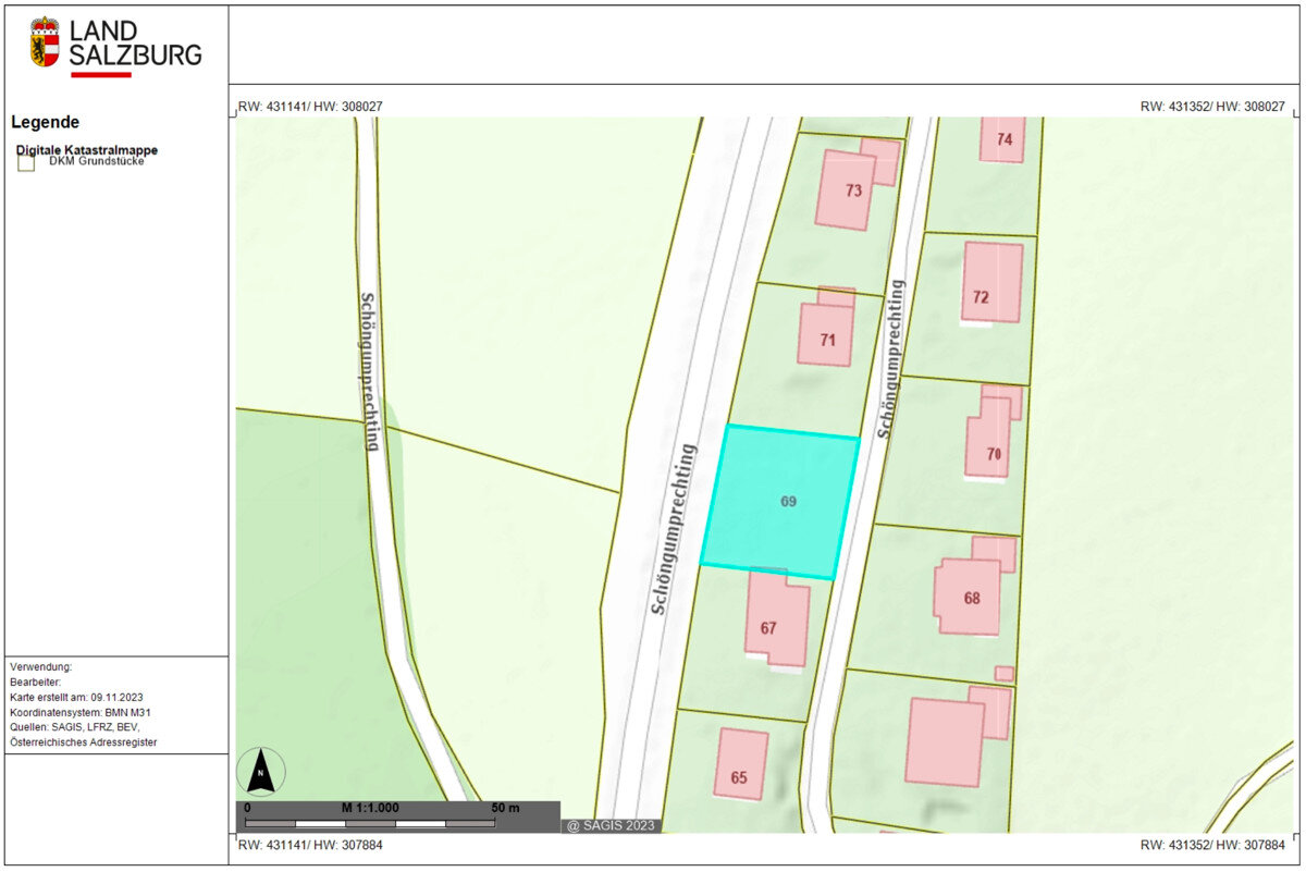 Grundstück zum Kauf 445.000 € 753 m²<br/>Grundstück Seekirchen am Wallersee / Schöngumprechting 5201