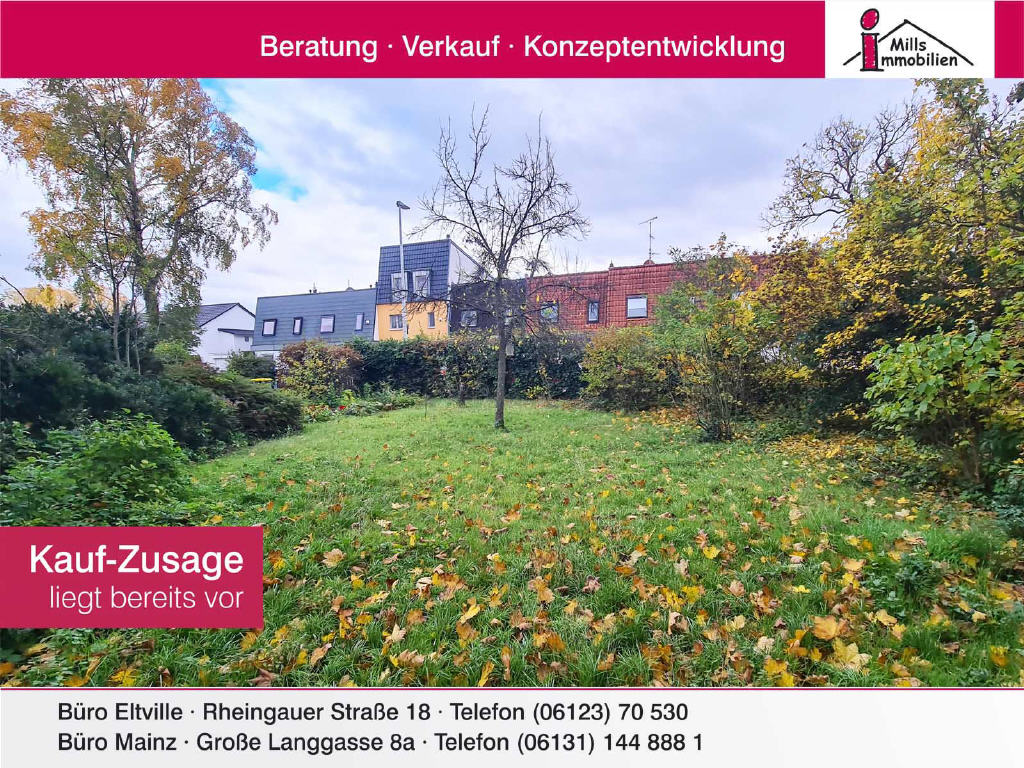 Grundstück zum Kauf 349.000 € 467 m²<br/>Grundstück Uthmannstraße Wiesbaden 55246