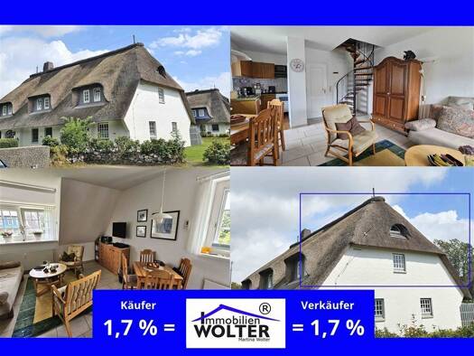 Wohnung zum Kauf 259.900 € 1 Zimmer 38 m² frei ab sofort Nieblum 25938