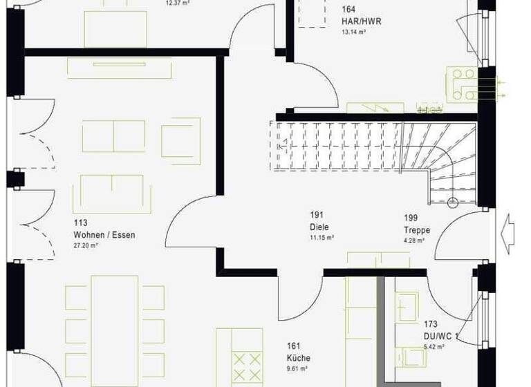 Einfamilienhaus zum Kauf - Erstbezug provisionsfrei 376.908 € 6 Zimmer 162,5 m² 329 m² Grundstück Blieskastel 66440