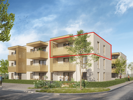 Wohnung zum Kauf - Erstbezug provisionsfrei 552.500 € 4 Zimmer 89 m² 2. Geschoss frei ab sofort Finkenstraße Altdorf 71155