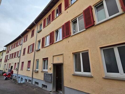Wohnung zur Miete 800 € 2,5 Zimmer 67 m² Geschoss 1/2 frei ab sofort Reutlinger Straße 70 Stadtmitte Esslingen am Neckar 73728