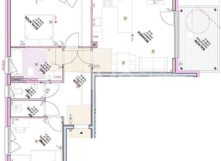 Wohnung zum Kauf 3 Zimmer 70 m² 1. Geschoss Palting 5163