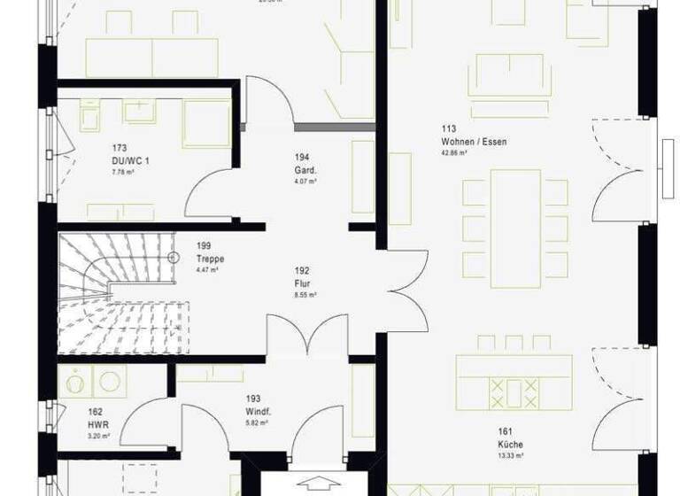 Einfamilienhaus zum Kauf - Erstbezug provisionsfrei 1.198.378 € 8 Zimmer 235 m² Langen 63225
