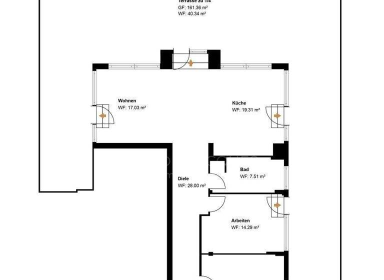 Penthouse zum Kauf 770.000 € 3 Zimmer 144 m² 9. Geschoss frei ab 01.04.2026 Oberschleißheim 85764