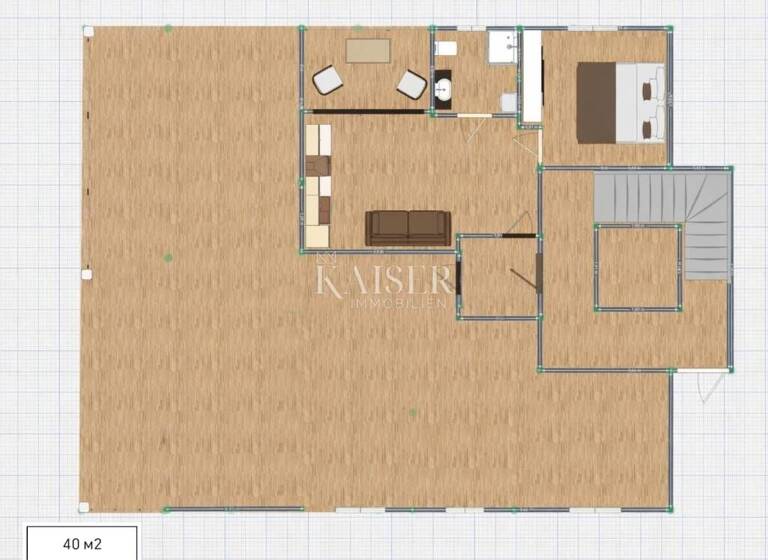 Wohnung zum Kauf 141.100 € 2 Zimmer 34 m² 1. Geschoss Medulin Stari Medulin