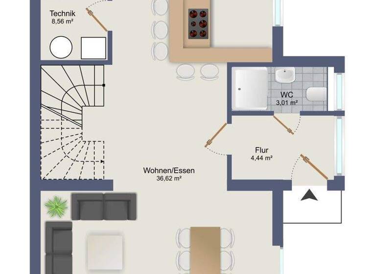 Doppelhaushälfte zum Kauf 585.000 € 4 Zimmer 106 m² 267 m² Grundstück Klingberg Scharbeutz / Klingberg 23684