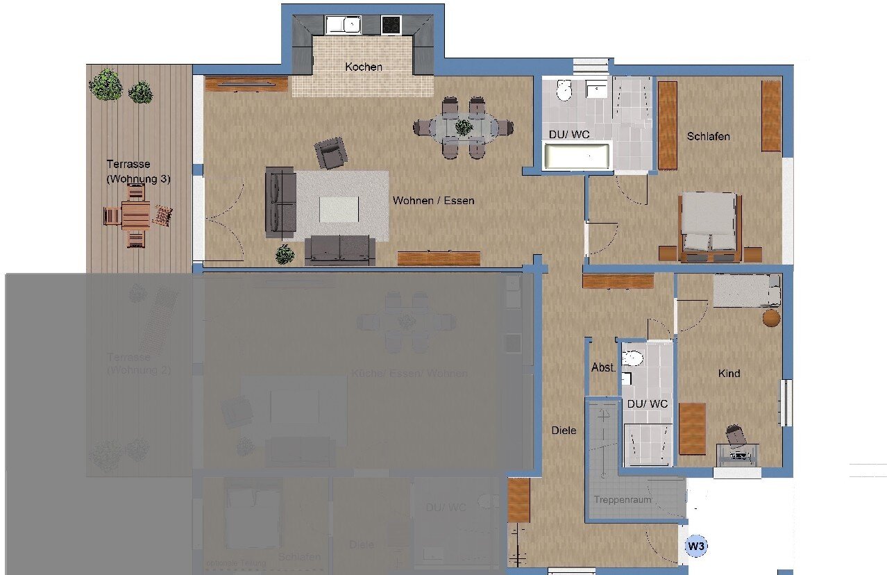 Wohnung zum Kauf provisionsfrei 512.855 € 3 Zimmer 147 m²<br/>Wohnfläche EG<br/>Geschoss AM BLUMENHAUS 16 Haßlinghausen Sprockhövel 45549