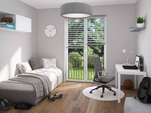 Wohnung zum Kauf - Erstbezug provisionsfrei 434.900 € 3 Zimmer 95,2 m² 2. Geschoss Adolf-Reichwein-Straße 19 Niederrodenbach Rodenbach 63517