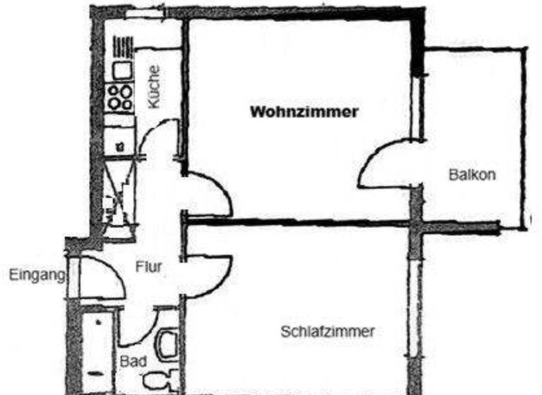 Wohnung zum Kauf 205.000 € 2 Zimmer 50 m² 1. Geschoss Hausen Obertshausen 63179