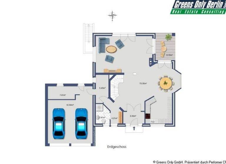 Villa zum Kauf 1.370.000 € 6 Zimmer 192 m² 834 m² Grundstück Seeburg Dallgow-Döberitz 14624