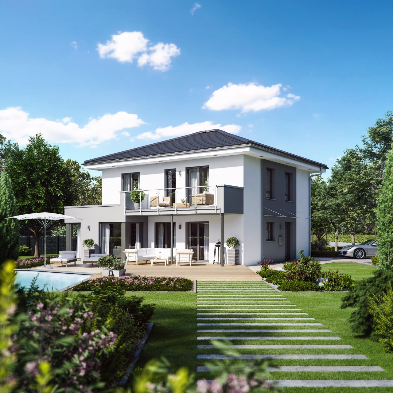 Villa zum Kauf provisionsfrei 398.618 € 5 Zimmer 165 m²<br/>Wohnfläche 900 m²<br/>Grundstück Baumbach Alheim 36211