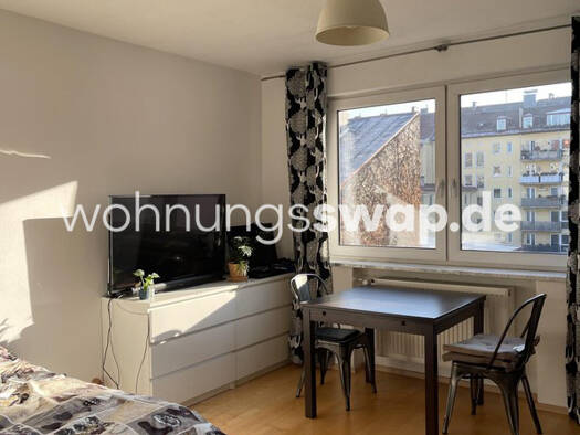 Wohnung zur Miete Tauschwohnung 600 € 1 Zimmer 30 m² 3. Geschoss Maxvorstadt München 80799