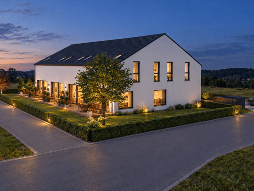Reihenhaus zum Kauf - Erstbezug provisionsfrei 192.240 € 3 Zimmer 109 m² 152 m² Grundstück Am Wechsel 20 Bergham Nittenau 93149