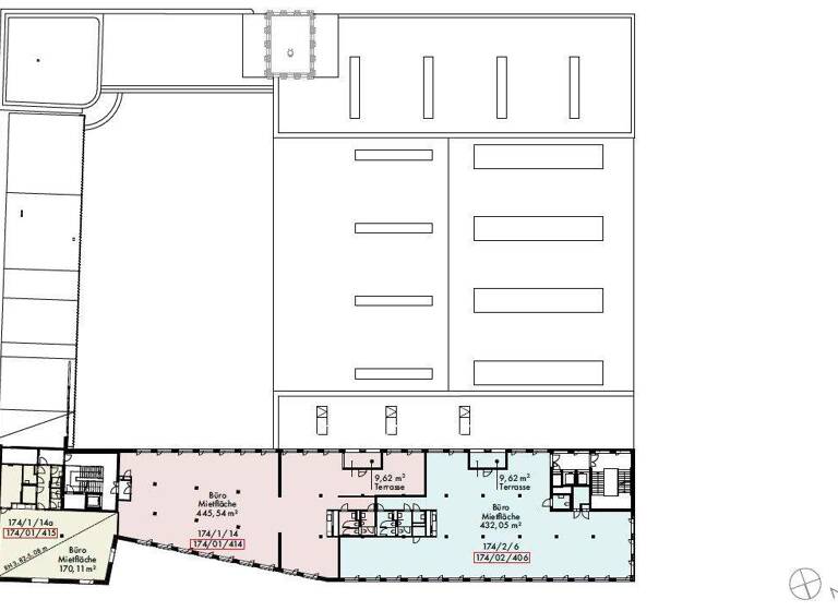 Bürofläche zur Miete 16 € 445,5 m² Bürofläche Wien 1230