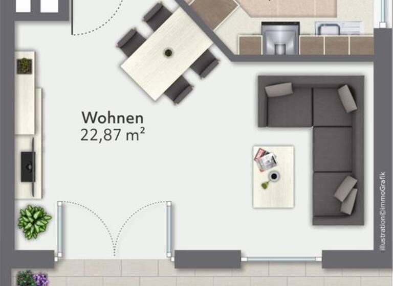 Wohnung zum Kauf 284.500 € 2,5 Zimmer 64 m² EG Ingolstadt 85051