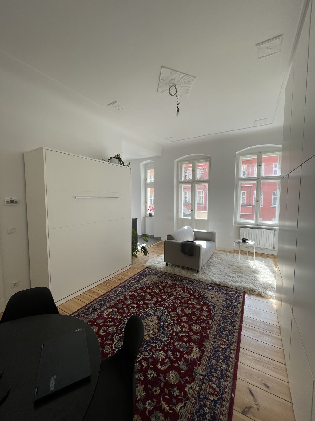 Wohnung zur Miete Wohnen auf Zeit 1.295 € 2 Zimmer 42 m²<br/>Wohnfläche 20.11.2024<br/>Verfügbarkeit Glasgower Straße Wedding Berlin 13349