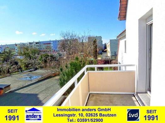 Wohnung zur Miete 475 € 3 Zimmer 76,5 m² 1. Geschoss Bautzen 02625