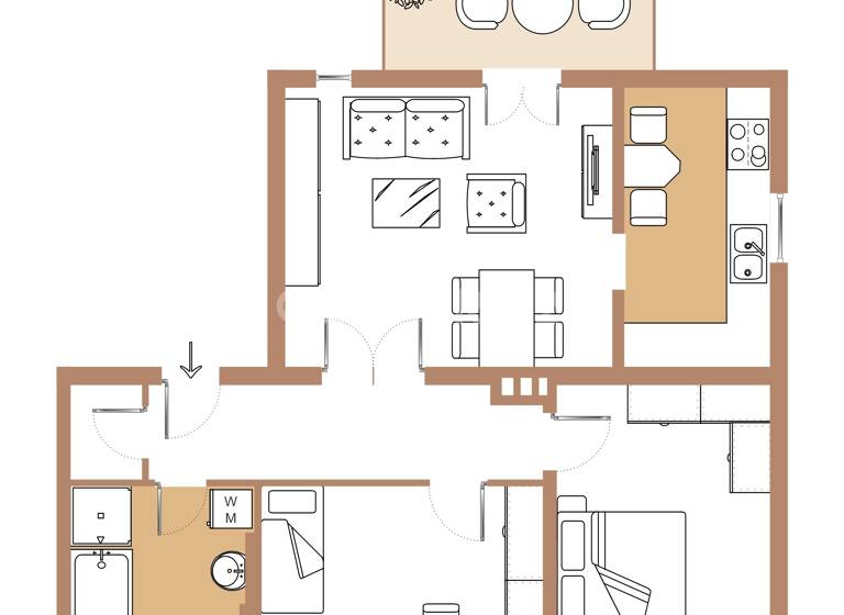 Wohnung zum Kauf 185.000 € 3 Zimmer 69,5 m²<br/>Wohnfläche 1.<br/>Geschoss Leutzsch Leipzig 04179