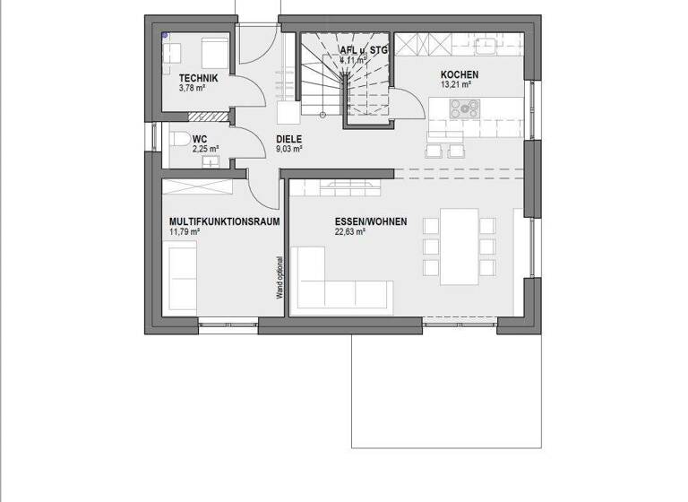 Einfamilienhaus zum Kauf - Erstbezug 596.500 € 5,5 Zimmer 129,7 m² 821 m² Grundstück Marchtrenk 4614