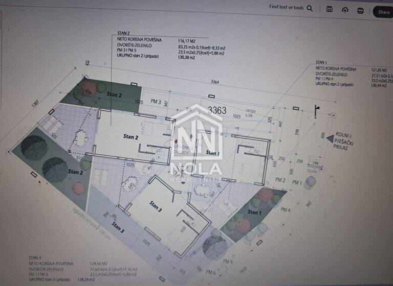 Reihenmittelhaus zum Kauf 345.000 € 4 Zimmer 765 m² Grundstück Biograd na Moru 23210