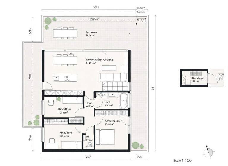 Wohnung zum Kauf 890.000 € 4 Zimmer 81,8 m² Axams 6094