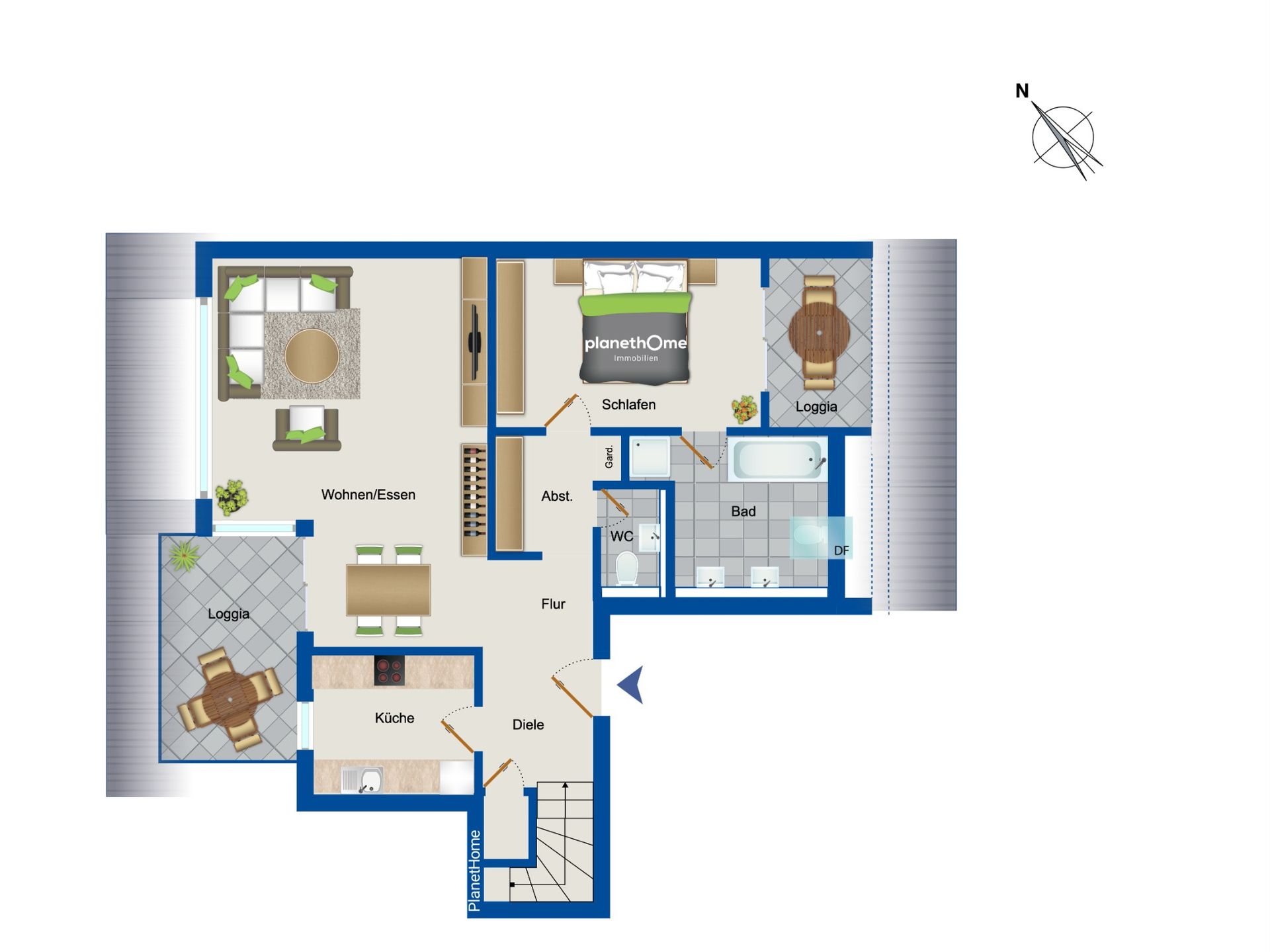 Maisonette zum Kauf 649.000 € 5 Zimmer 126 m²<br/>Wohnfläche 3.<br/>Geschoss Kernstadt Oberursel (Taunus) 61440