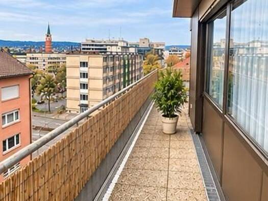 Penthouse zur Miete 935 € 3 Zimmer 85 m² Geschoss 4/5 frei ab sofort Oststadt Pforzheim 75175