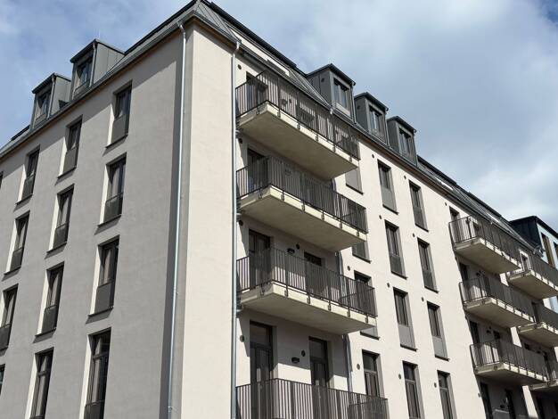 Wohnung zur Miete - Erstbezug 799 € 2 Zimmer 54,7 m² 1. Geschoss frei ab sofort Lübecker Straße 6 Löbtau-Nord Ortsamtsbereich Cotta 01159