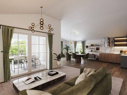 Penthouse zum Kauf provisionsfrei 429.000 € 2 Zimmer 61,2 m² Kumpfmühl-Ziegetsdorf-Neuprüll Regensburg / Ziegetsdorf 93051